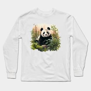 Giant Panda Long Sleeve T-Shirt